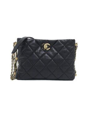 Chanel Shoulder Bag Black